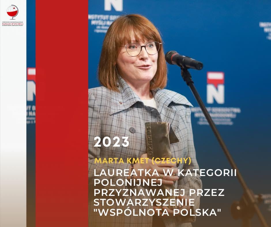 Marta Kmet – laureatka Nagrody im. Grażyny Langowskiej w kategorii polonijnej w 2023 roku